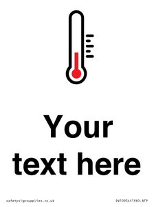 DV10934: Custom information: Thermometer