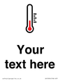 DV10934: Custom information: Thermometer