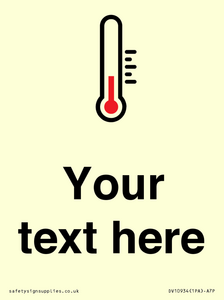 DV10934: Custom information: Thermometer