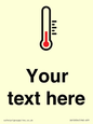 DV10934: Custom information: Thermometer