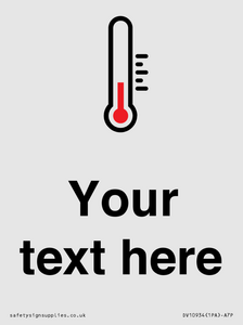 DV10934: Custom information: Thermometer