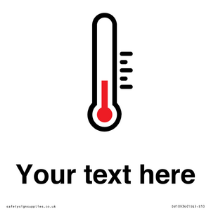 DV10934: Custom information: Thermometer