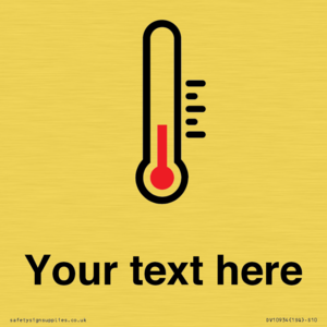 DV10934: Custom information: Thermometer