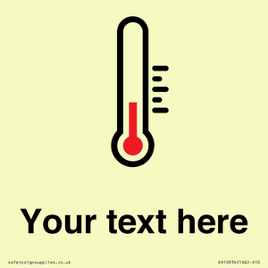 DV10934: Custom information: Thermometer