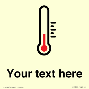 DV10934: Custom information: Thermometer