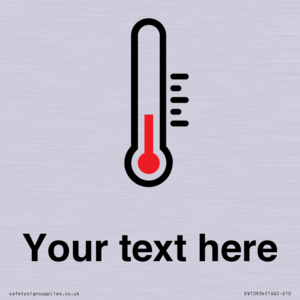 DV10934: Custom information: Thermometer