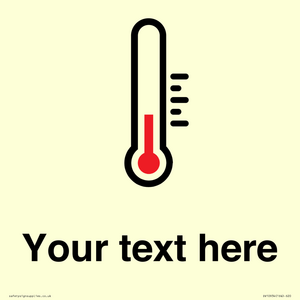 DV10934: Custom information: Thermometer