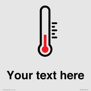 DV10934: Custom information: Thermometer