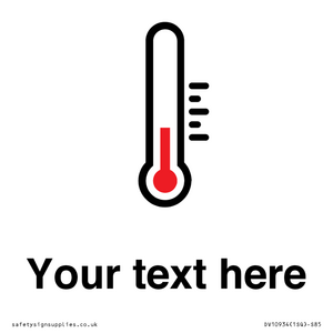 DV10934: Custom information: Thermometer