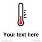DV10934: Custom information: Thermometer