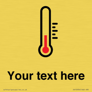 DV10934: Custom information: Thermometer
