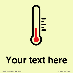 DV10934: Custom information: Thermometer