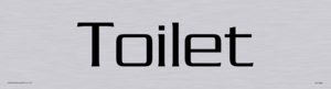 DV1095: toilet - door sign