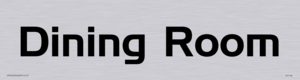 DV1106: dining room - door sign