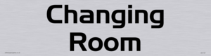 DV1107: changing room - door sign