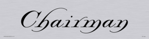 DV1136: chairman - door sign