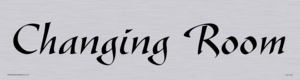 DV1155: changing room - door sign