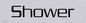 DV1180: shower - door sign