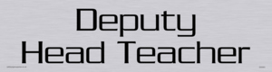 DV5551: deputy head teacher - door sign