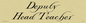 DV5555: deputy head teach - door sign
