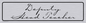 DV5556: deputy head teacher - door sign