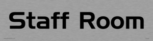 DV5560: staff room - door sign