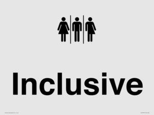 DV5799: Gender Neutral Inclusive Toilet