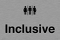 DV5799: Gender Neutral Inclusive Toilet