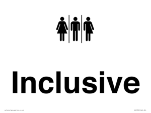 DV5799: Gender Neutral Inclusive Toilet