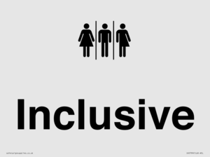 DV5799: Gender Neutral Inclusive Toilet