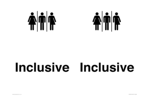 DV5799: Gender Neutral Inclusive Toilet