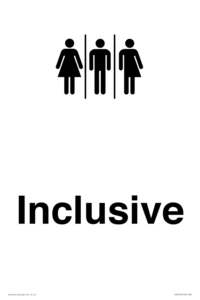 DV5799: Gender Neutral Inclusive Toilet