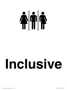 DV5799: Gender Neutral Inclusive Toilet