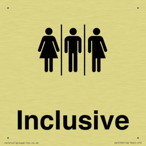 DV5799: Gender Neutral Inclusive Toilet
