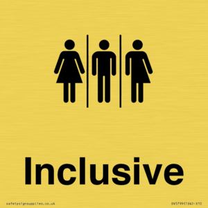 DV5799: Gender Neutral Inclusive Toilet
