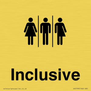 DV5799: Gender Neutral Inclusive Toilet