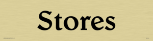 DV712: stores - door sign