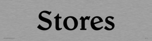 DV712: stores - door sign