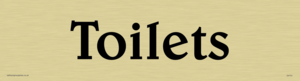 DV731: toilets - door sign