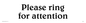 DV740: please ring for attention - sign