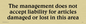 DV742: Cloakroom liability disclaimer