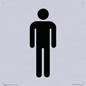 DV747: male toilet symbol only - toilet door sign