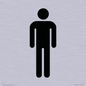 DV747: male toilet symbol only - toilet door sign
