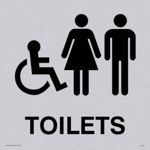 DV752: toilets - door sign