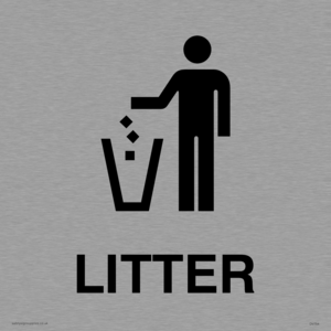 DV754: litter sign