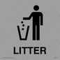 DV754: litter sign