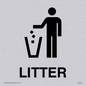 DV754: litter sign