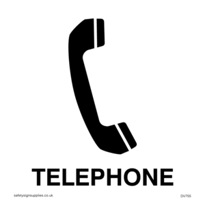 DV755: telephone sign