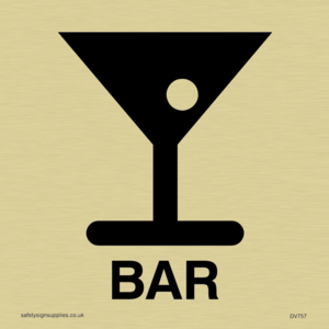 DV757: bar sign
