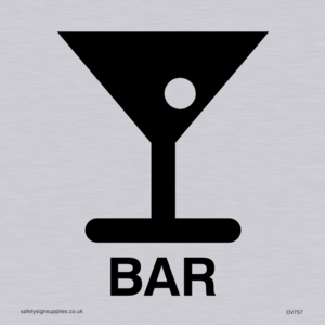 DV757: bar sign